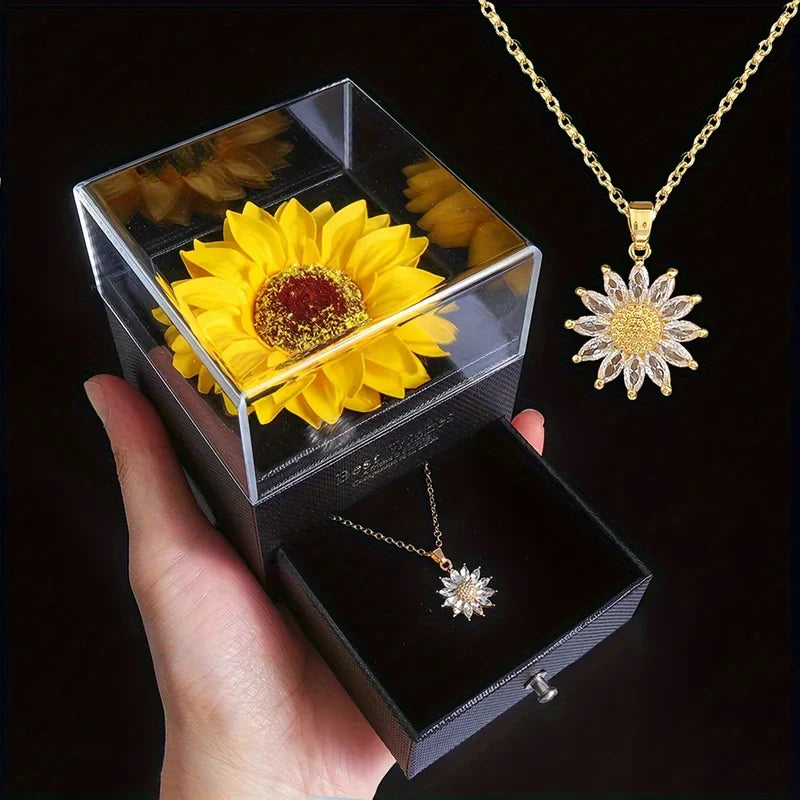 Gift Set Premium™ Rosa ou Girassol | Frete Grátis + Entrega em até 2 Dias